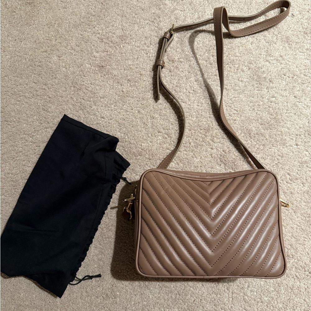 Quince Quilted Crossbody Bag